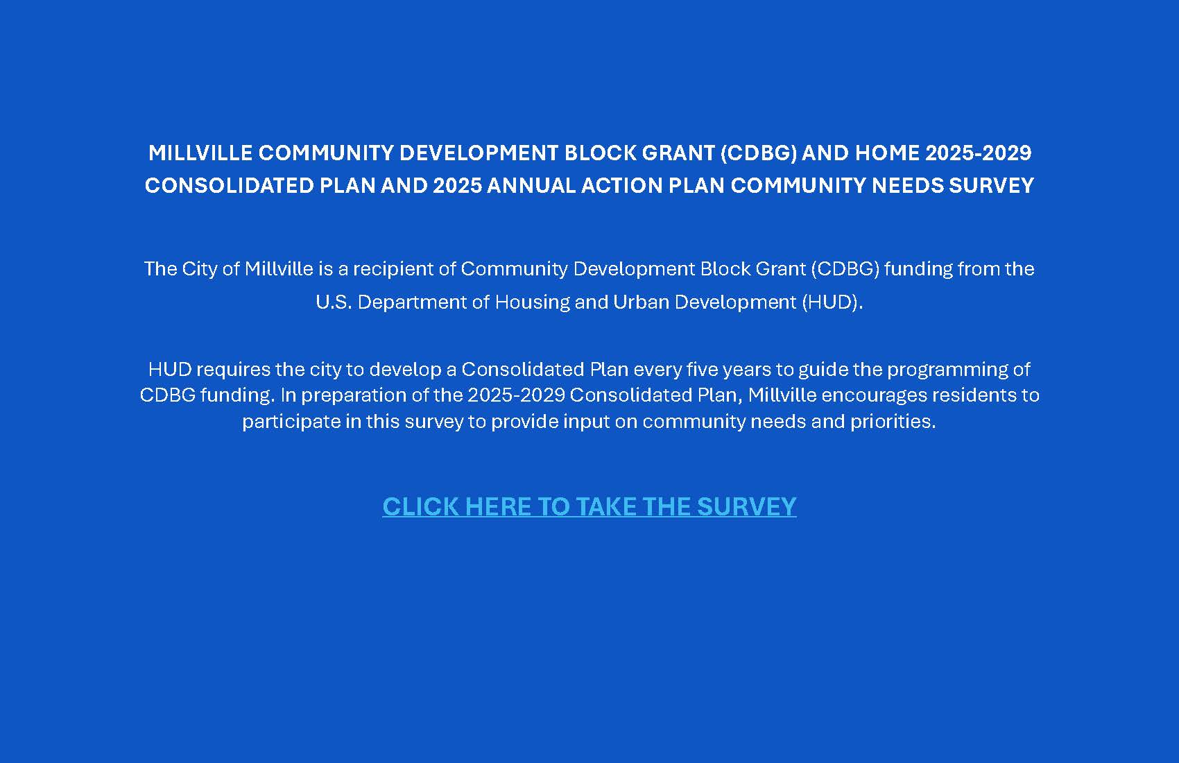CDBG survey sheet