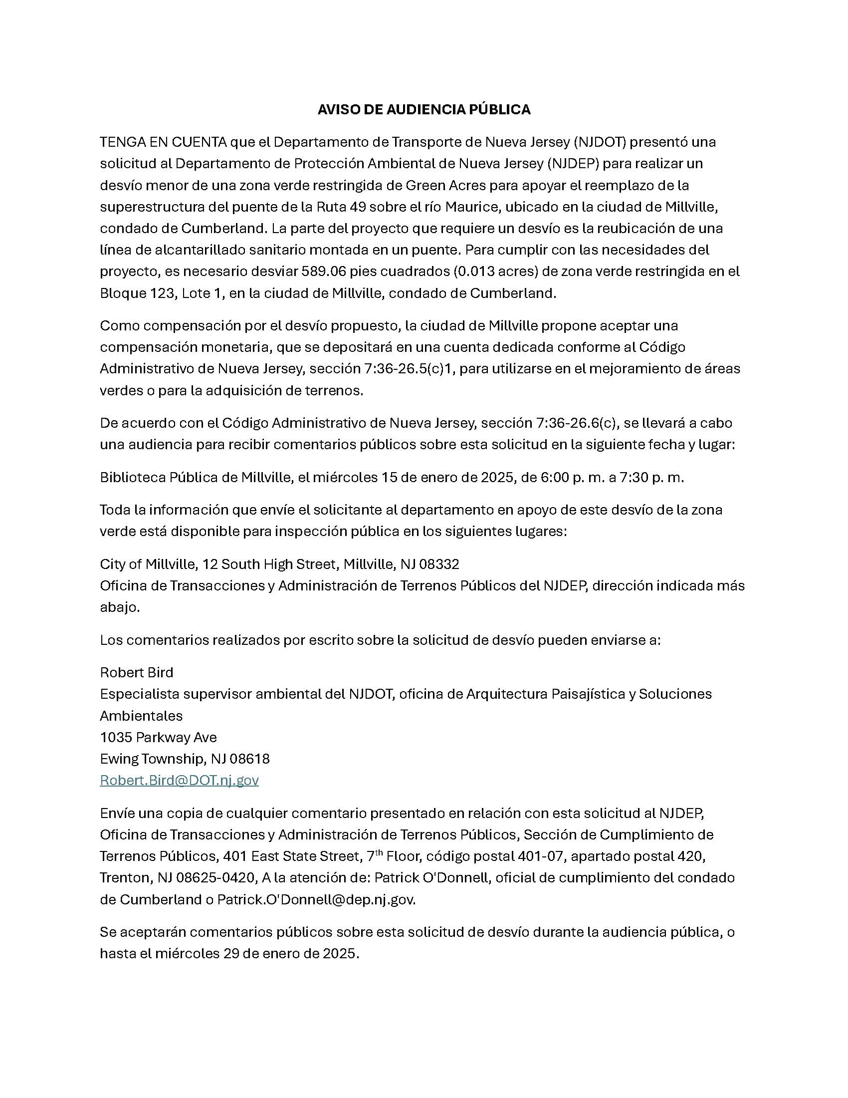 newspaper notice_SPANISH